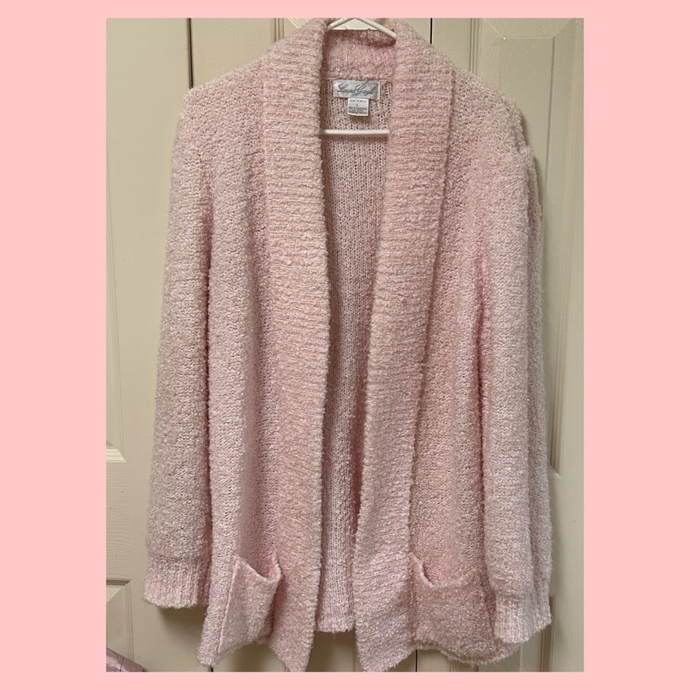 Laura Gayle Elegant Pink Women's Cardigan